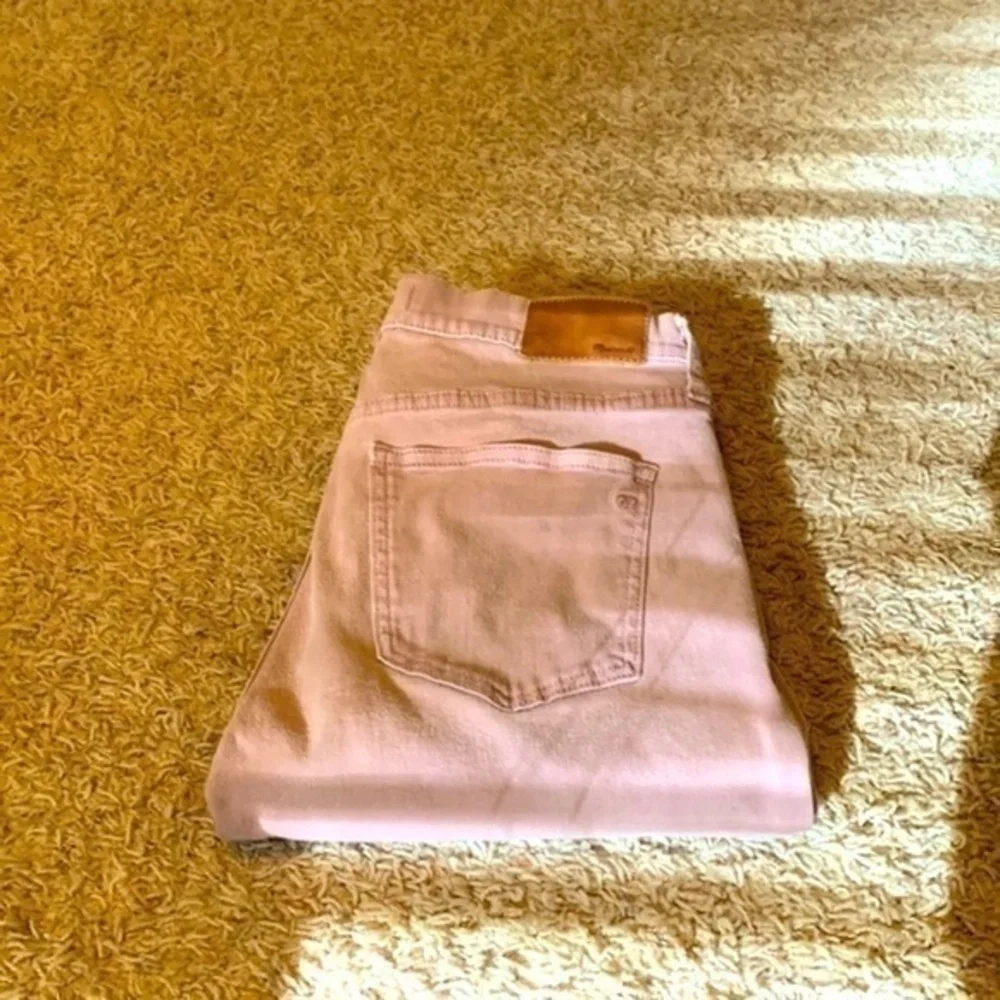 Madewell pink jeans high riser skinny skinny crop - Picture 6 of 9